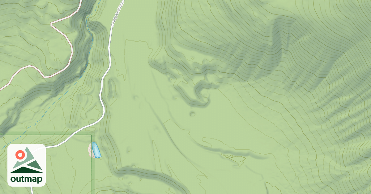 Map of GOAT MOUNTAIN