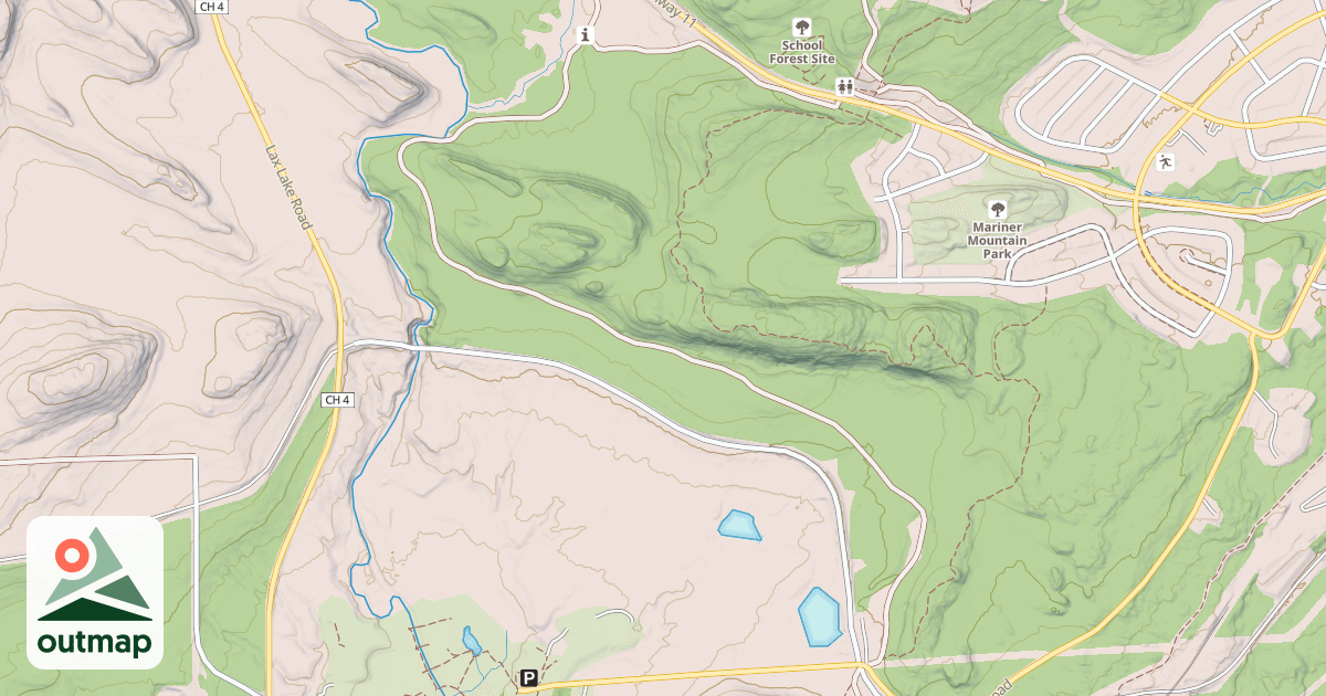 Map of Red Dot Trail