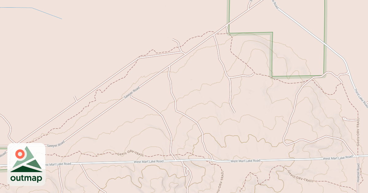 Map of Geels Trail