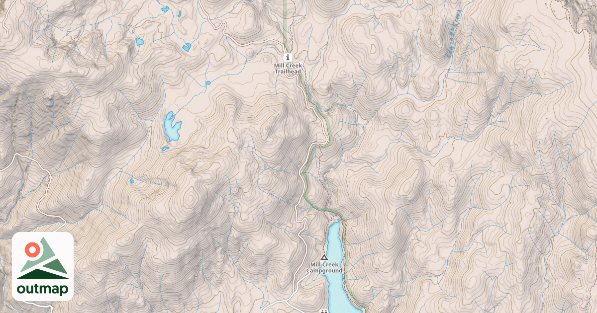 Map of BUCKS LAKE