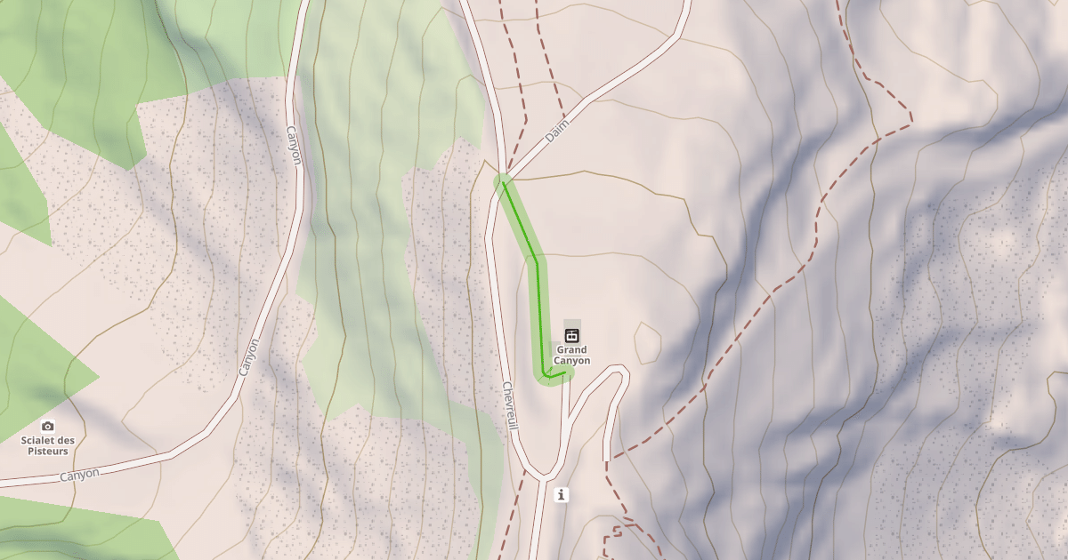 Map preview of Chevreuil