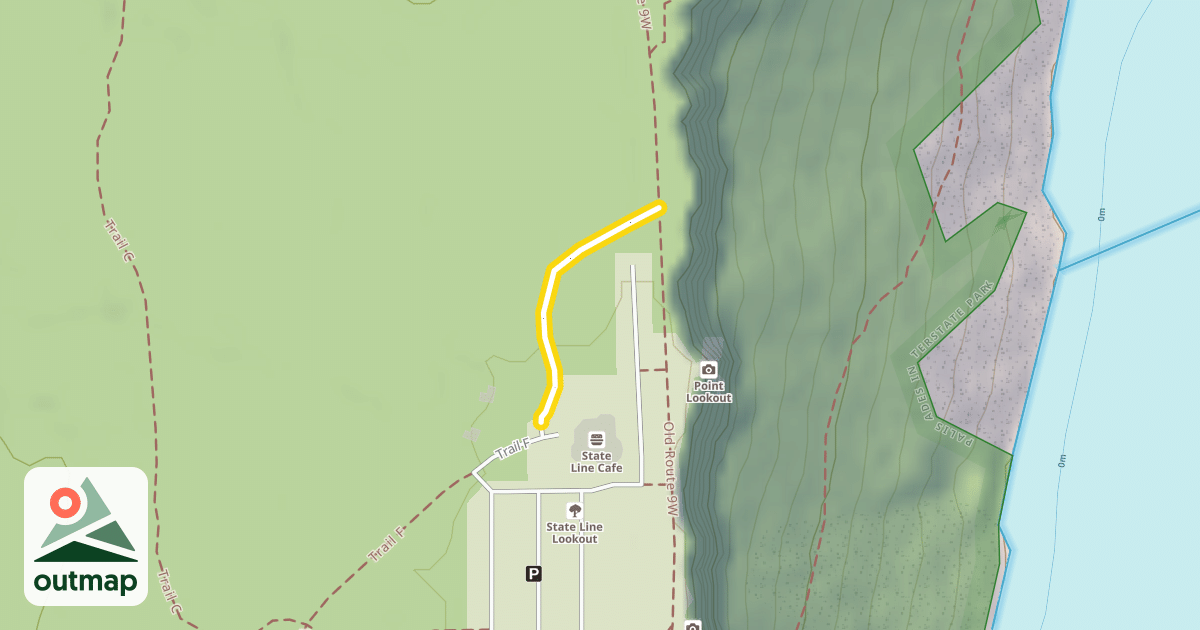 Map of Trail F