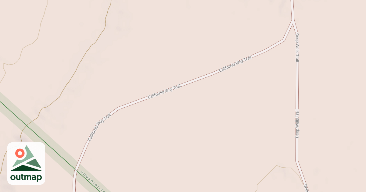 Map of CALIF WAY TRAIL