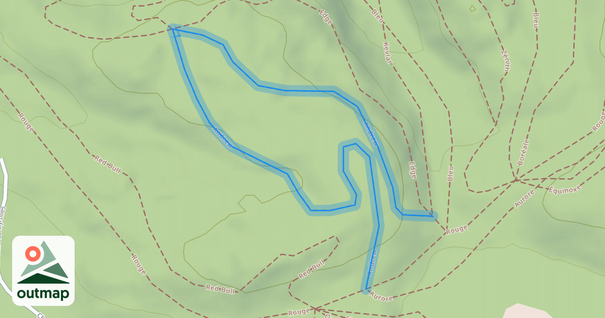 Map of Andrew