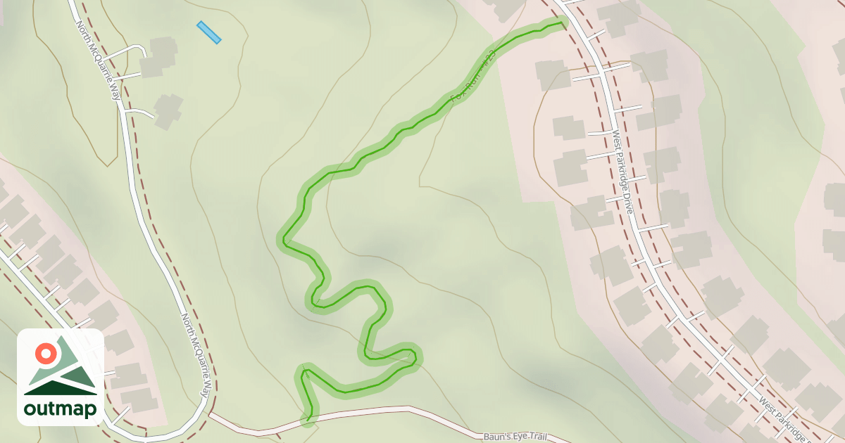 Map of Fox Run - #23