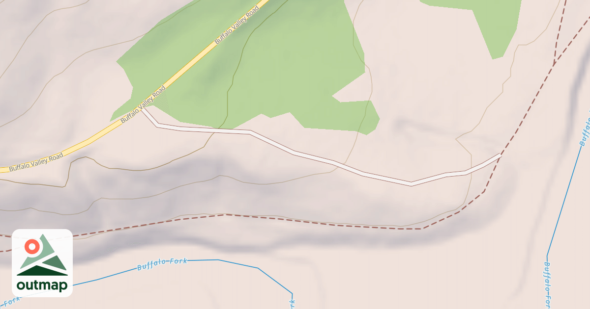 Map of BUFFALO VALLEY DISPERSED CAMP