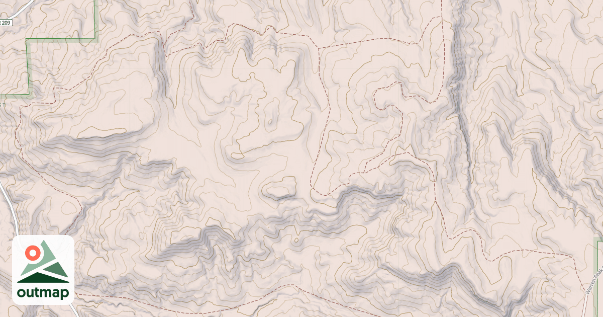 Map of Blacktail 1101
