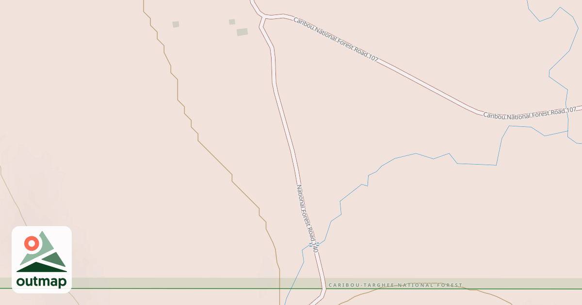 Map of COW CREEK