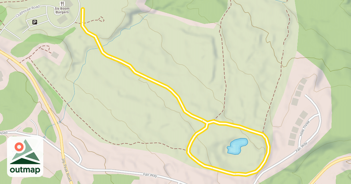 Map of Front Nine