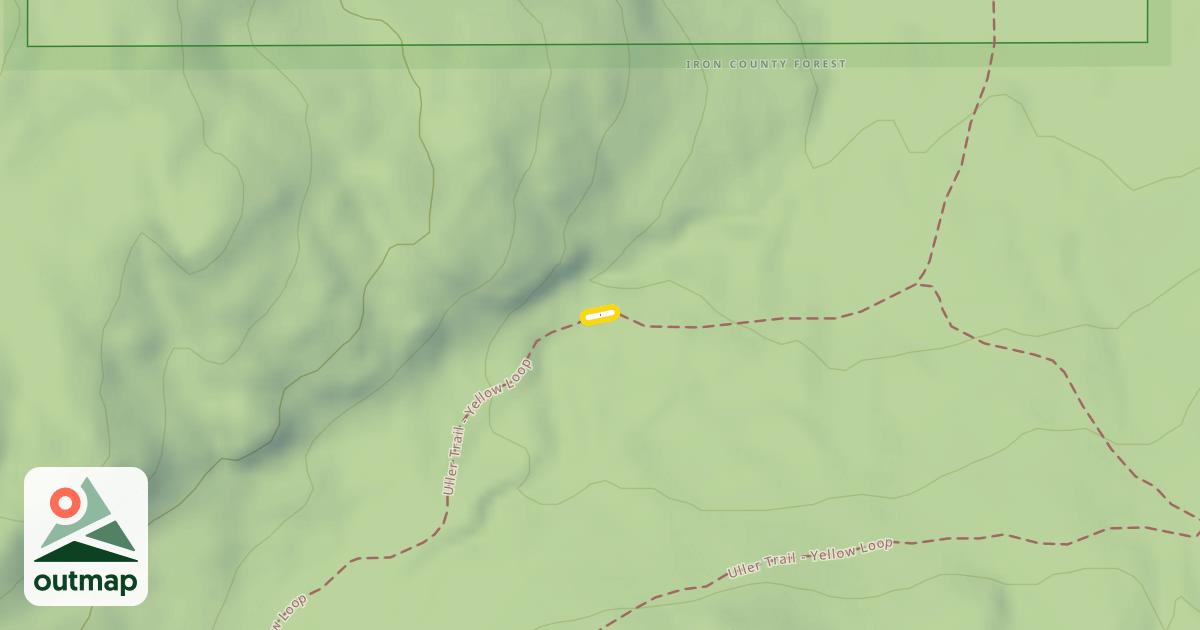 Map of Uller Trail