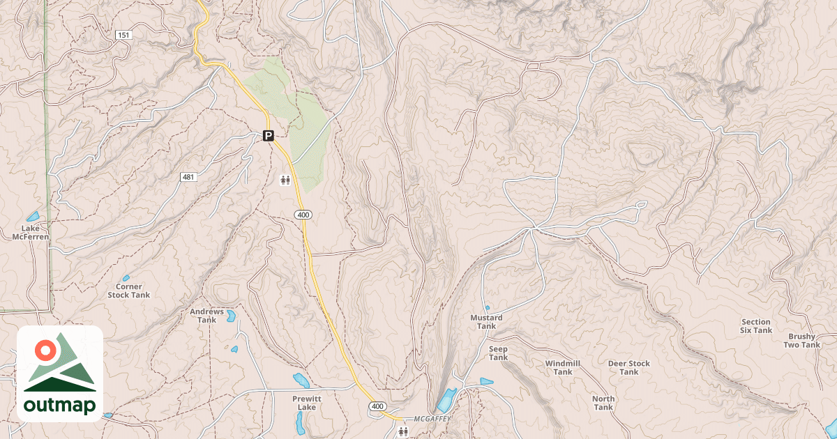 Map of SIX MILE CANYON