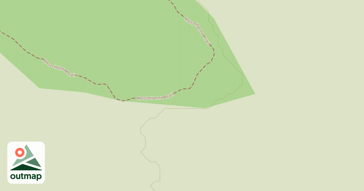 Map of Black Moshannon State Park Trails