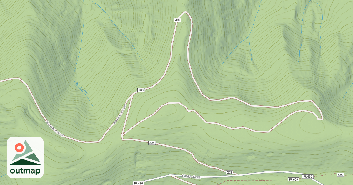 Map of RIO LADO