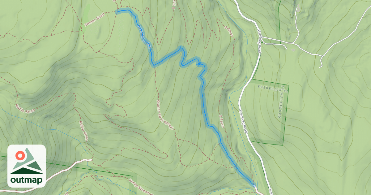 Map of Boundary Line