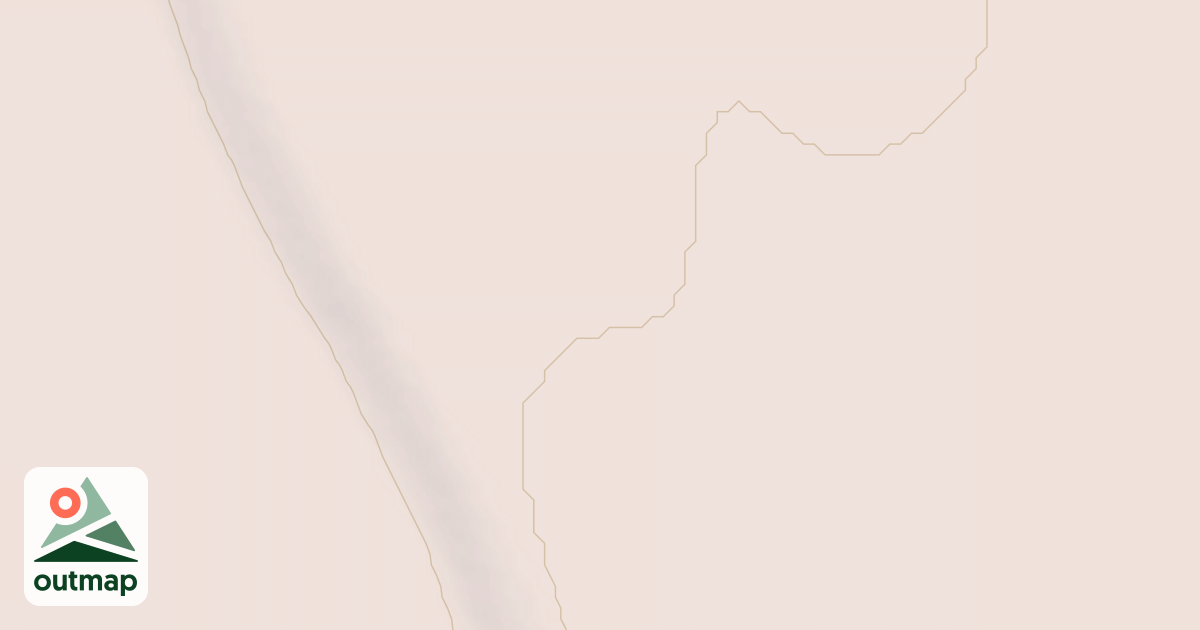 Map of Copper Lake Trail