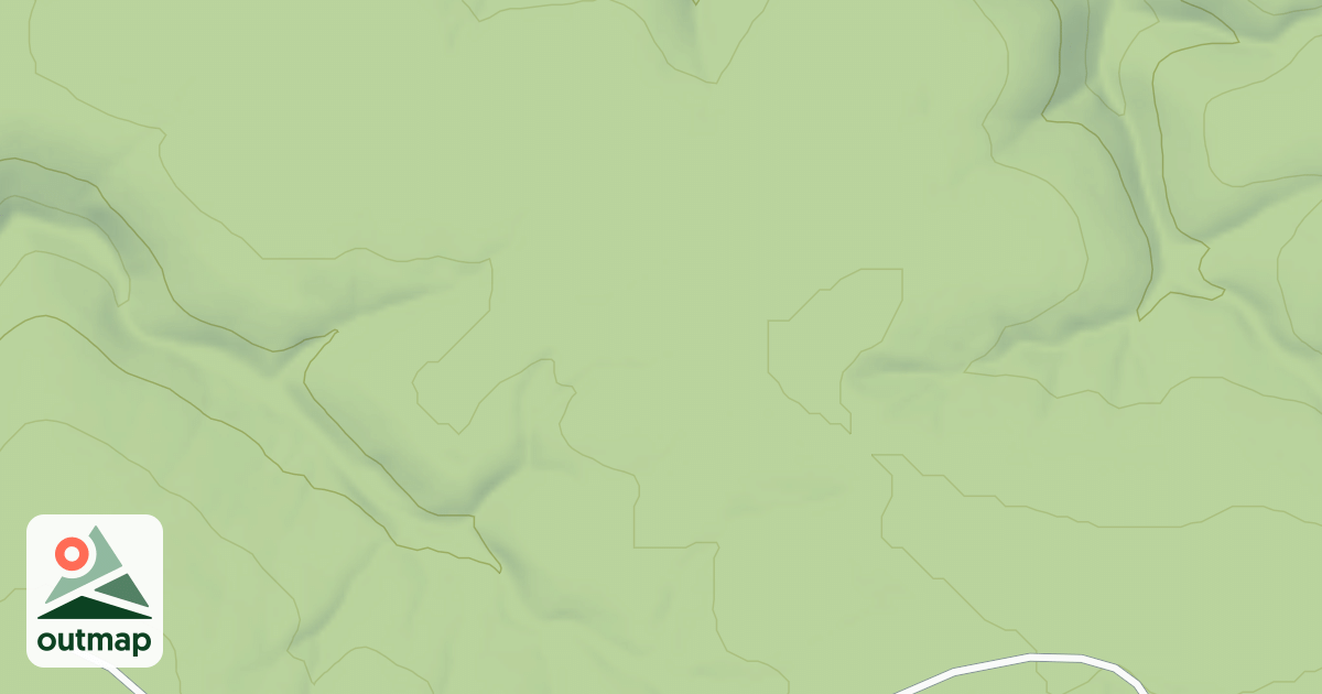 Map of CLUFF HOLLOW SPUR A