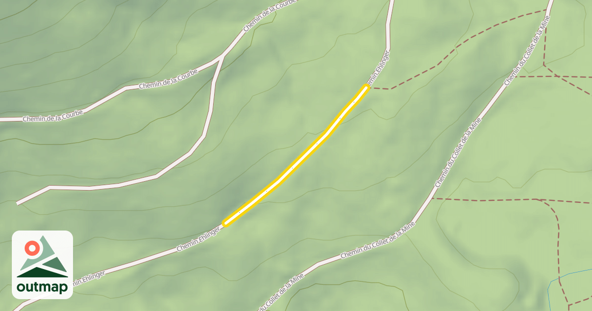 Map of Chemin Ehlinger