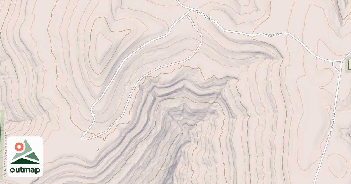 Map of WHITZEN HOLLOW