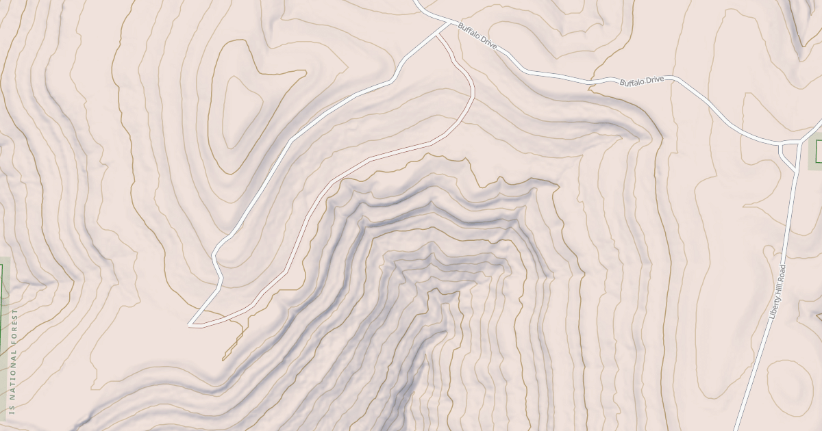 Map preview of WHITZEN HOLLOW