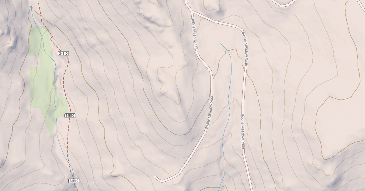 Map preview of BOONE MEADOW