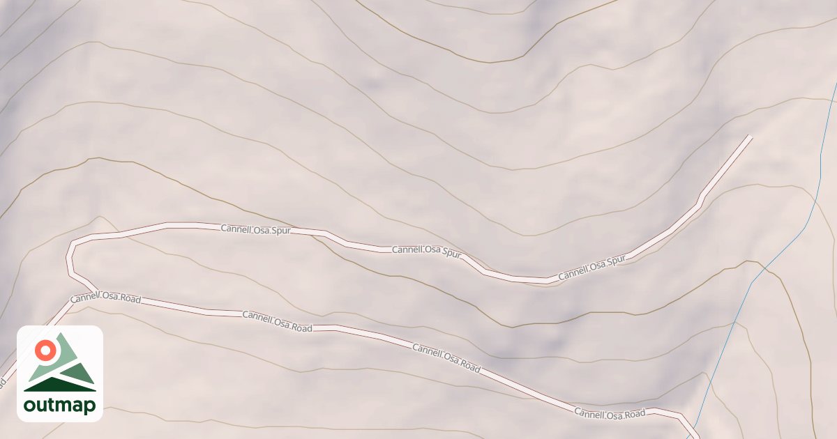 Map of CANNELL OSA