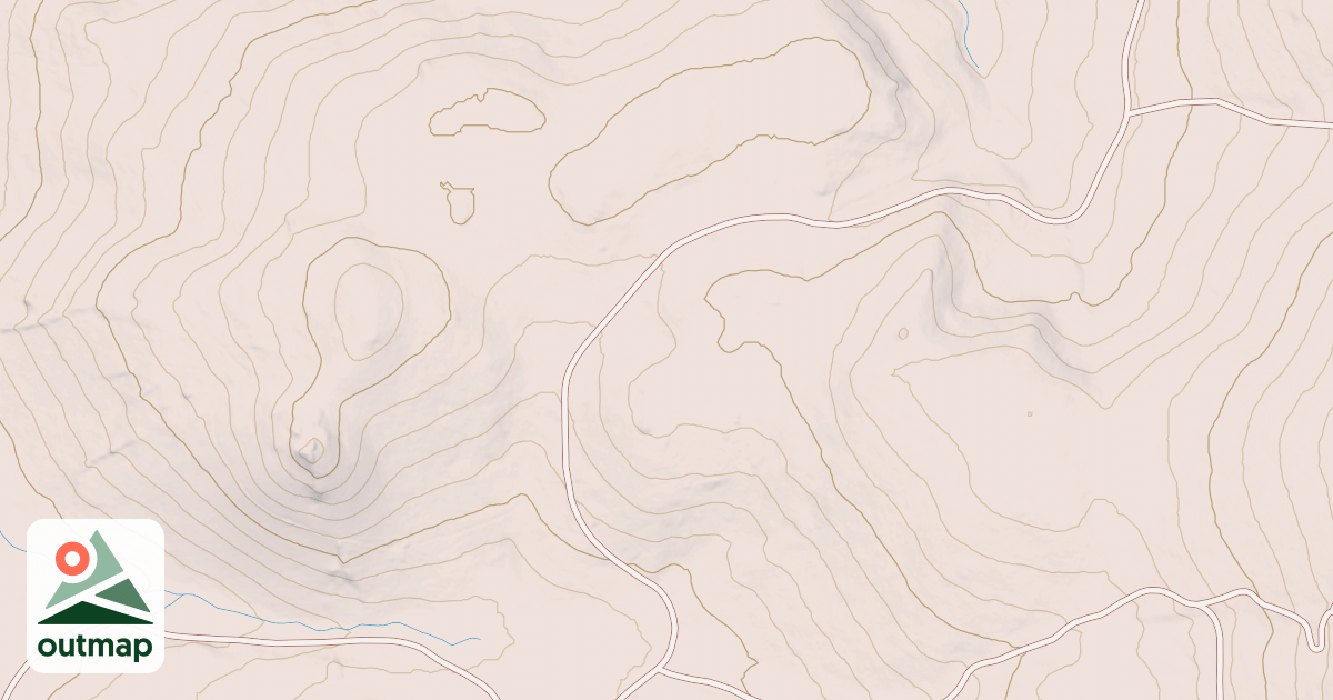 Map of CAMPBELL SPUR