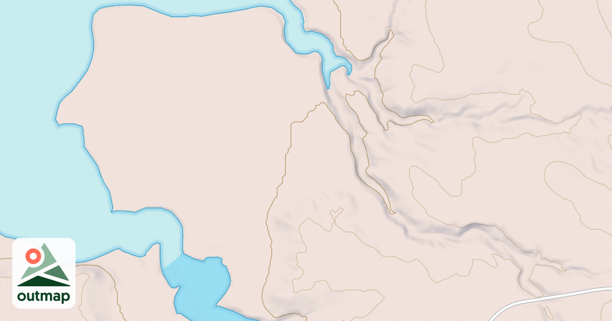 Map of (FDR) SHADE HILL POINT