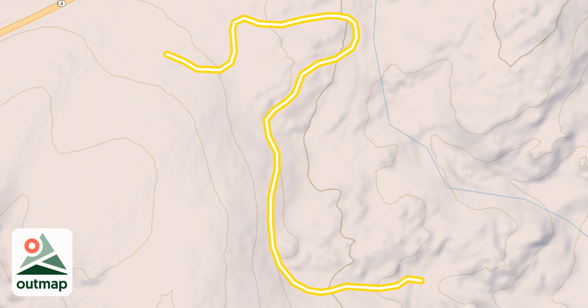 Map of 21. Jack's Trail