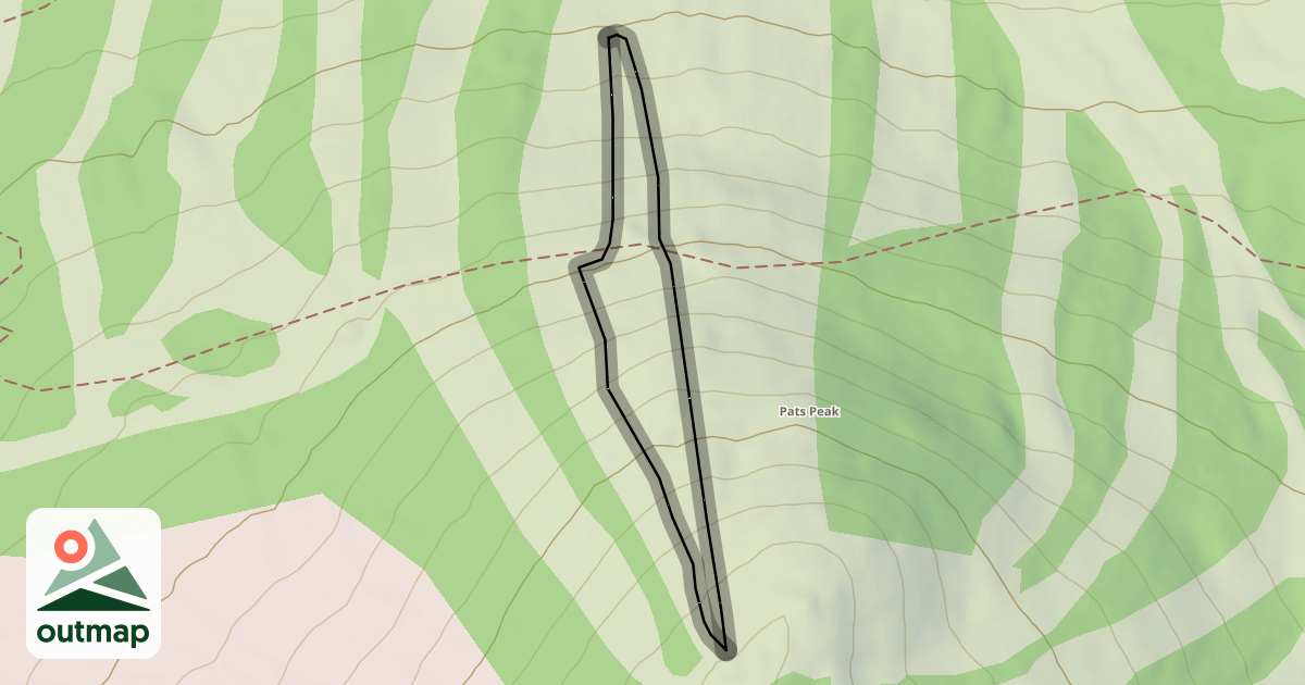 Map of Tree Skiing