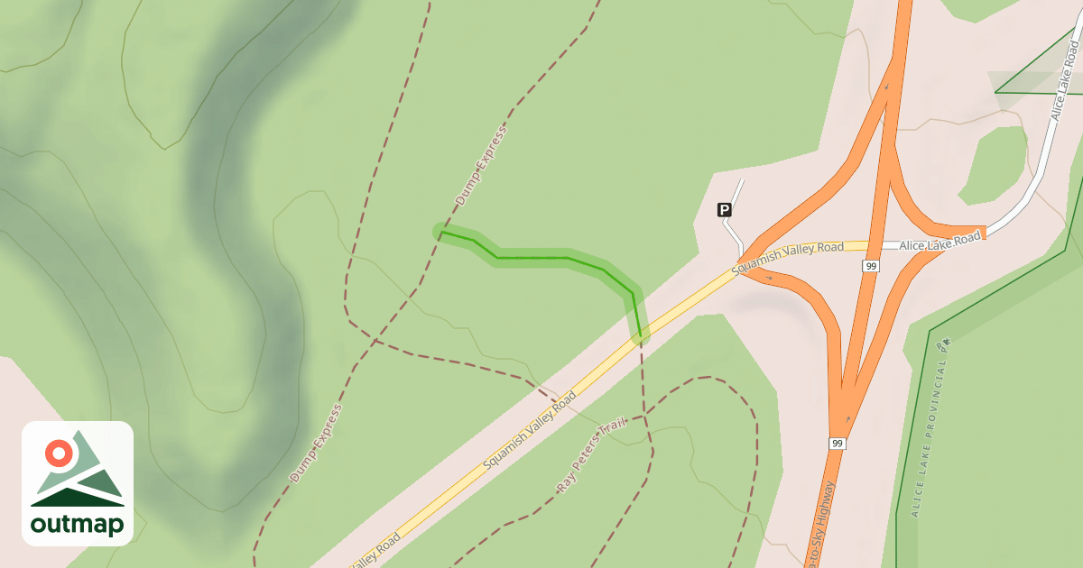 Map of Dump Express