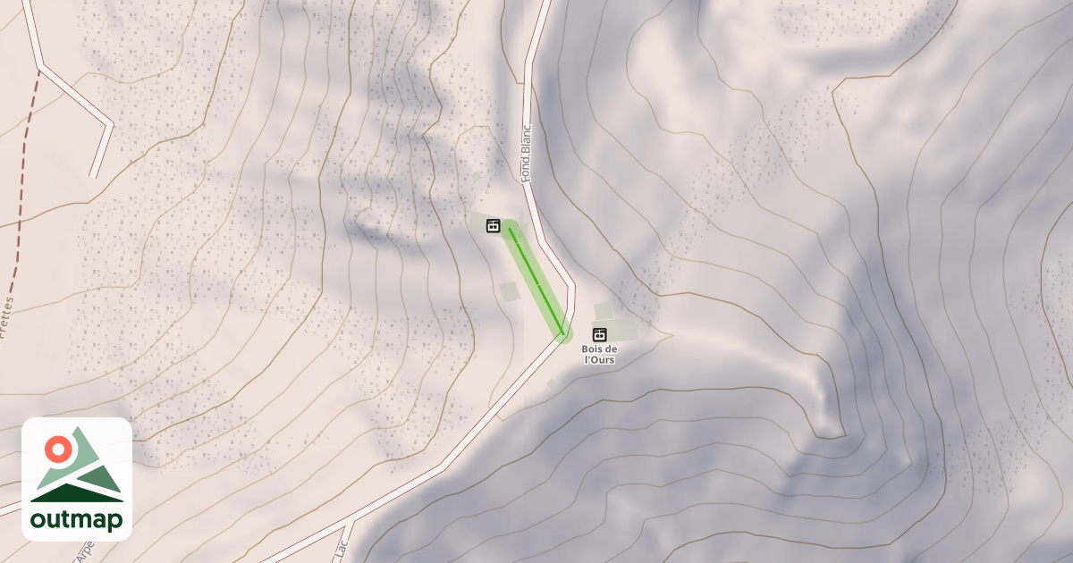 Map of Arpette