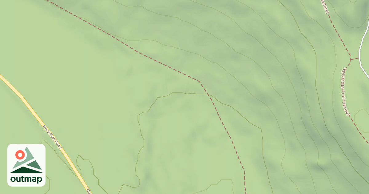 Map of Round the Mountain Trail