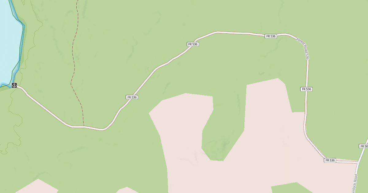 Map preview of FR 536