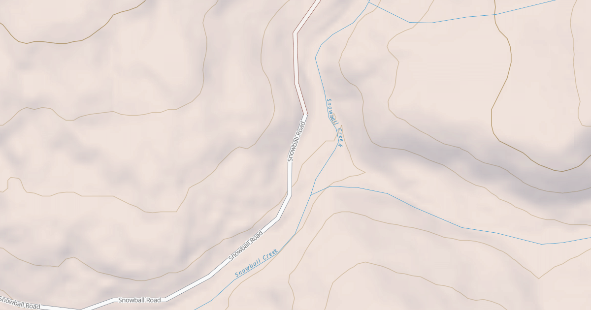 Map preview of SNOWBALL CRK B