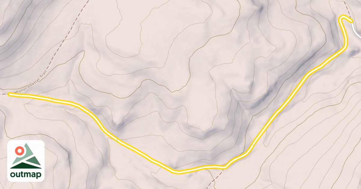Map of Raddick Gultch Trail