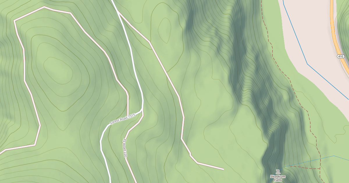 Map preview of USFS Motor Vehicle Use Map Roads {856C18FC-FC91-4435-9943-14BA76659E92}