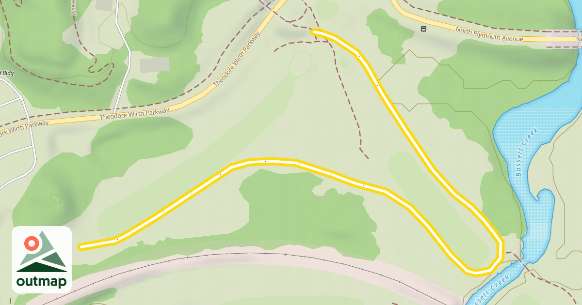 Map of Bridge Trail