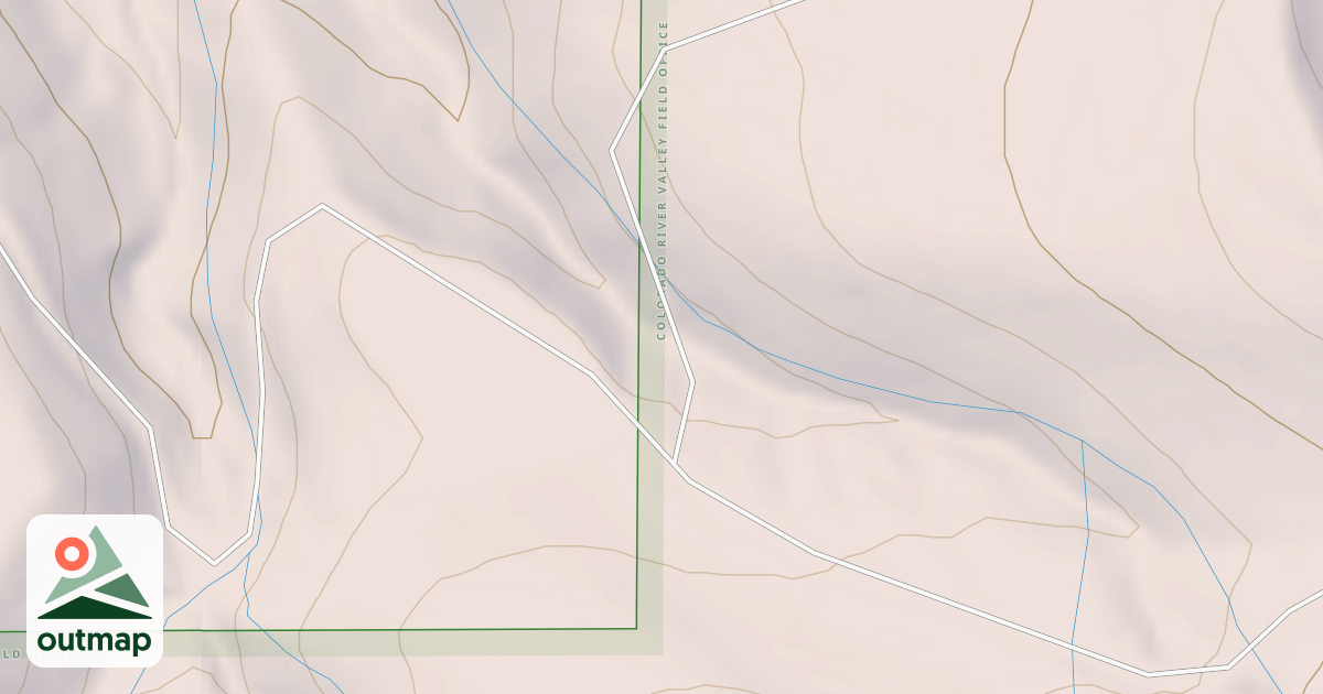 Map of BLM National GTLF Public Motorized Roads 5b1b0cb9-d2a3-4d40-8265-b126cc076e19