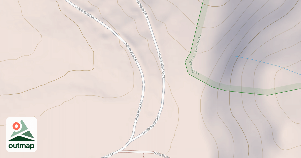 Map of BARE MTN.
