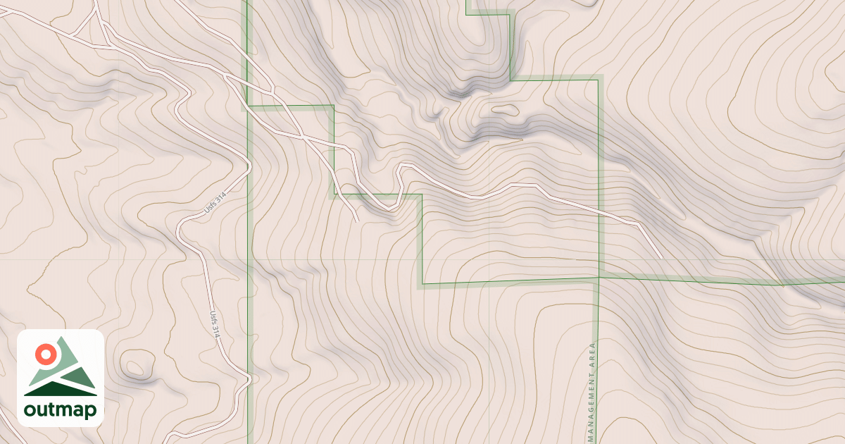 Map of IRISH MINE