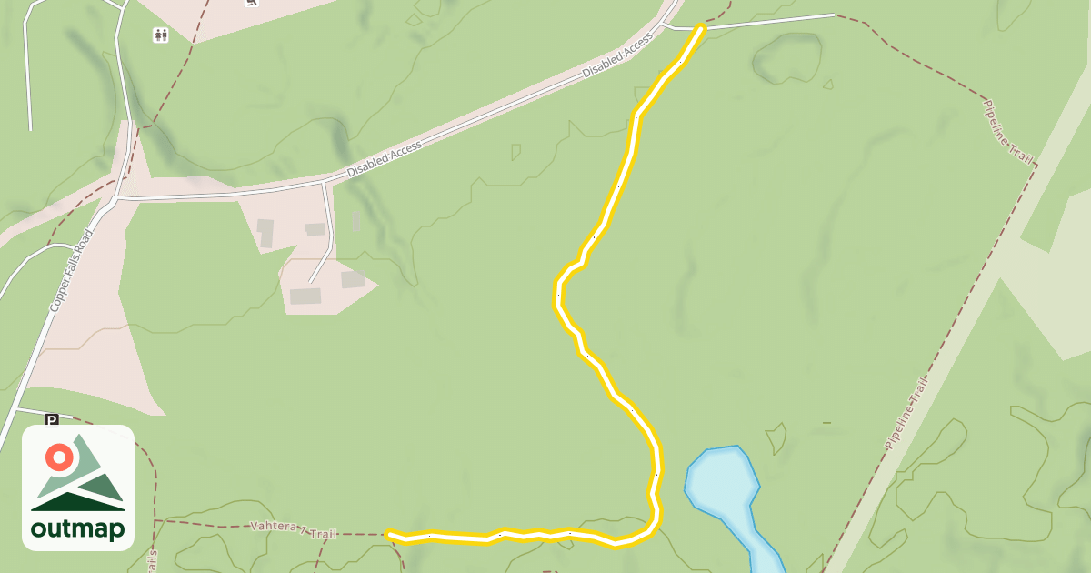 Map of Nordic Trail