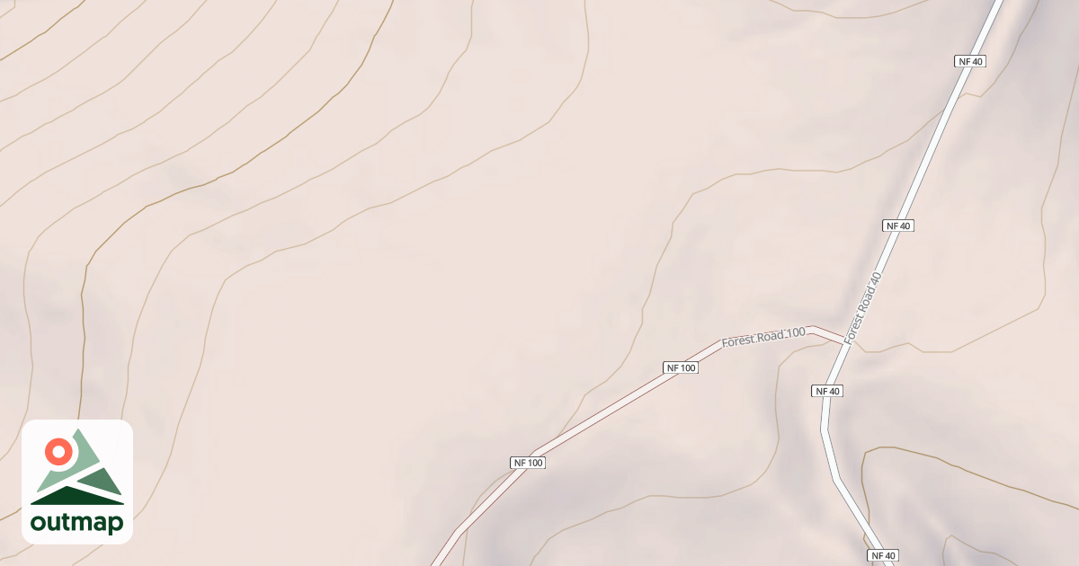 Map of LOWER ABELS POINT ROAD
