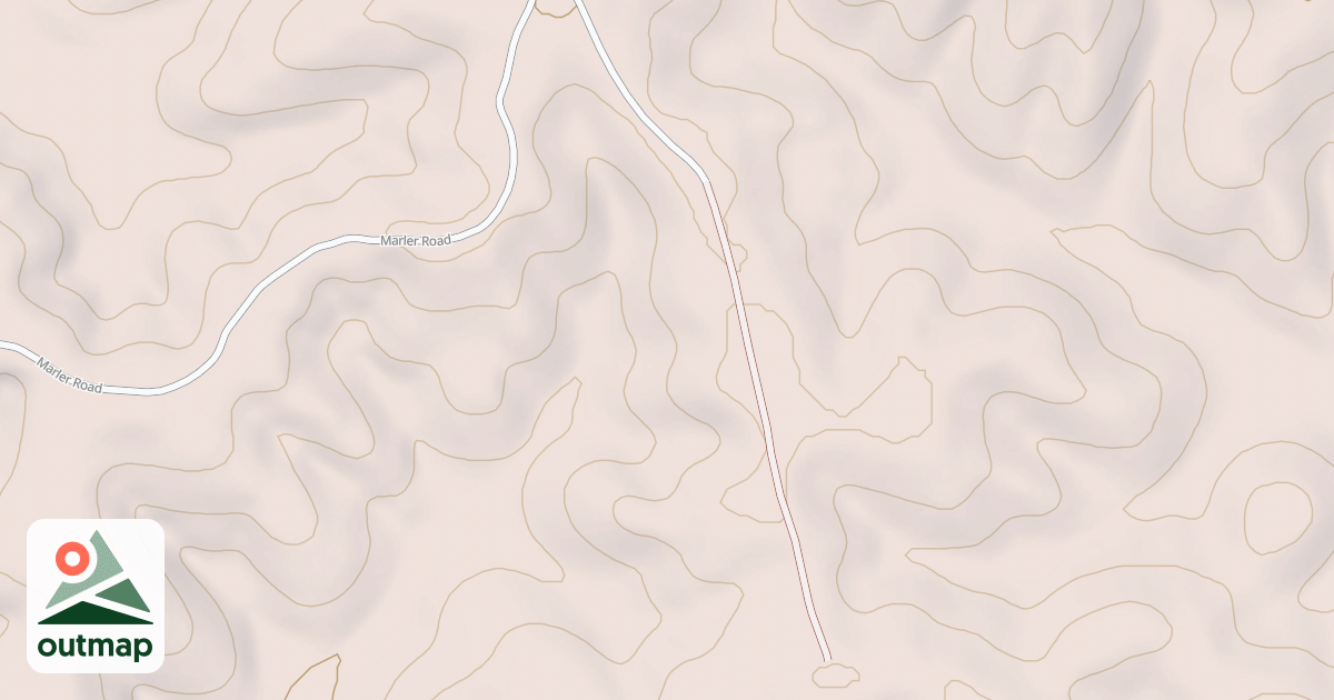 Map of HICKORY FORK