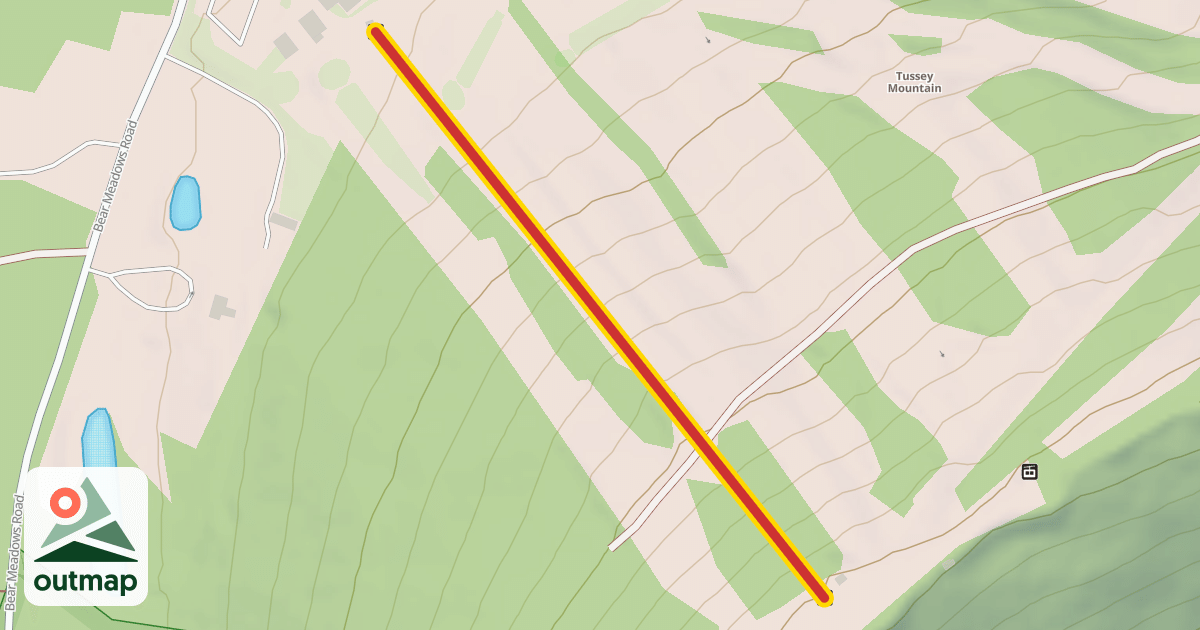 Map of Ski Tow