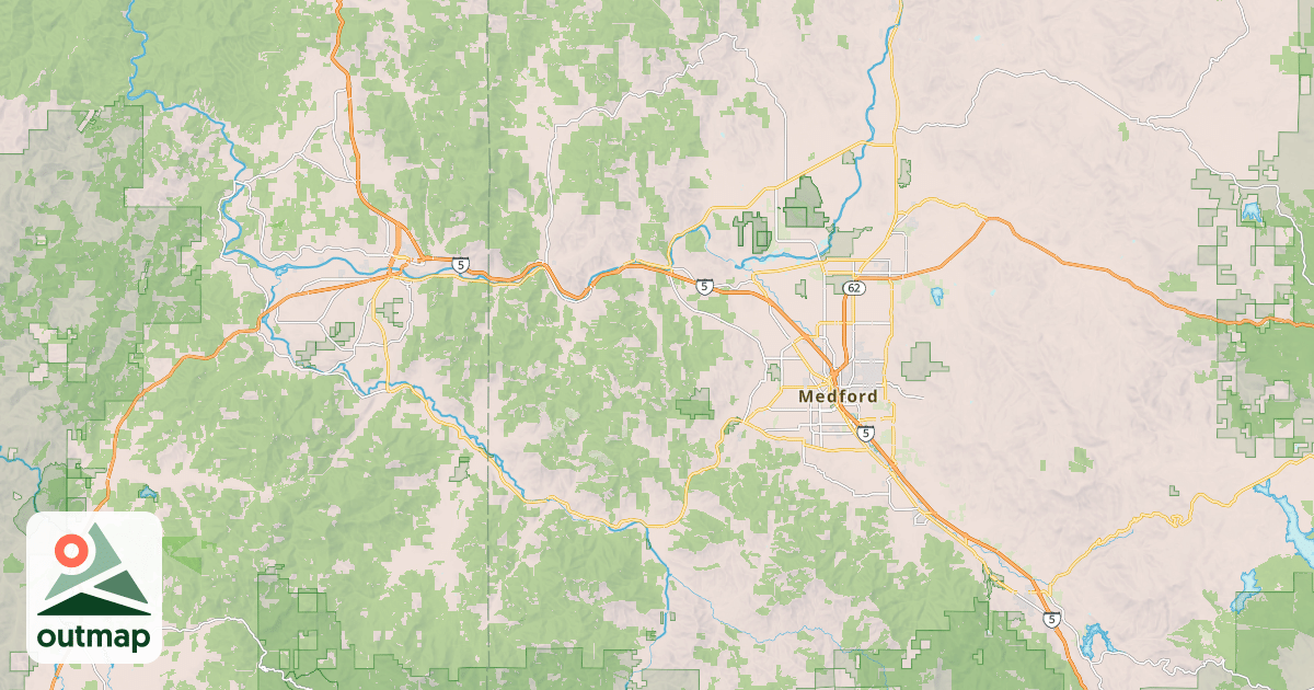 Map of UPPER BRIGGS
