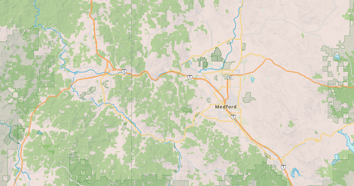 Map preview of UPPER BRIGGS