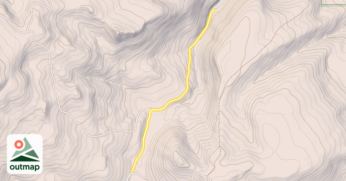 Map of Packsaddle Road