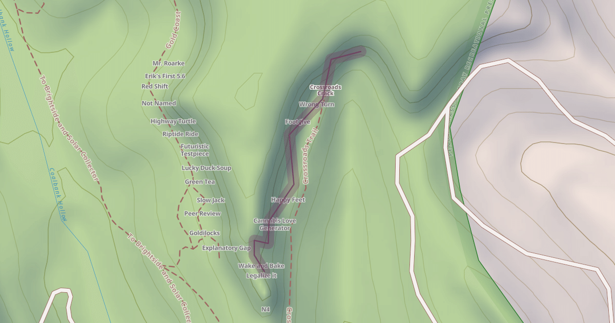 Map preview of The Crossroads