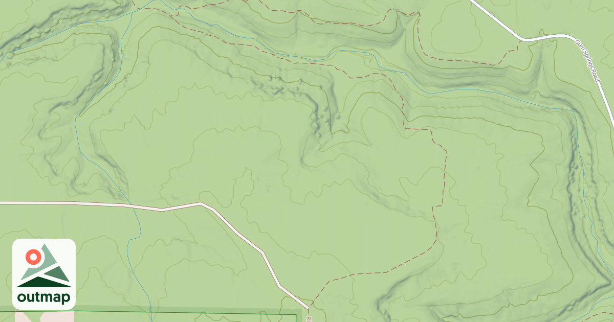 Map of BUFFALO ROCK SPUR