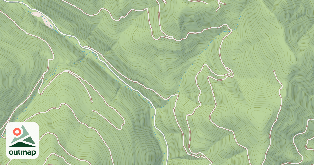 Map of 17 Mile/quartz Snowmobile